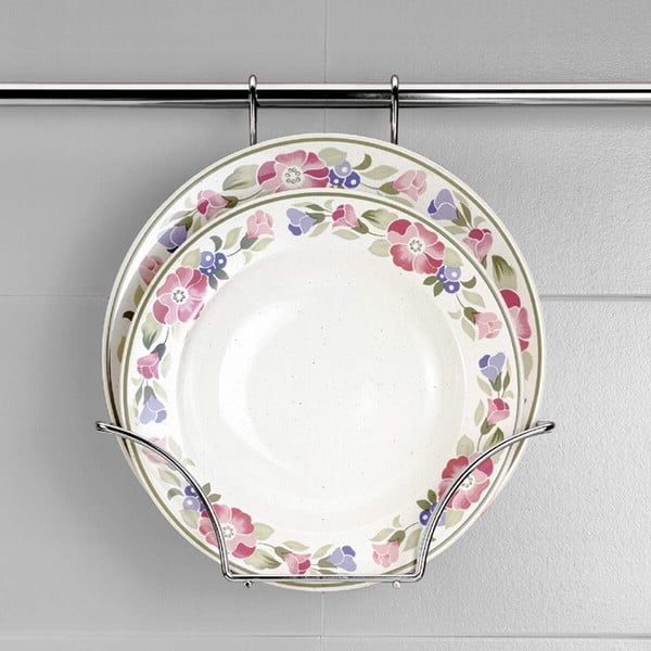 Supporto da appendere per coperchi in acciaio cromato Lonardo - Metaltex-image-1