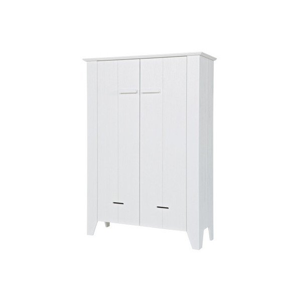 Cassettiera in legno bianco Joep - WOOOD-image-3