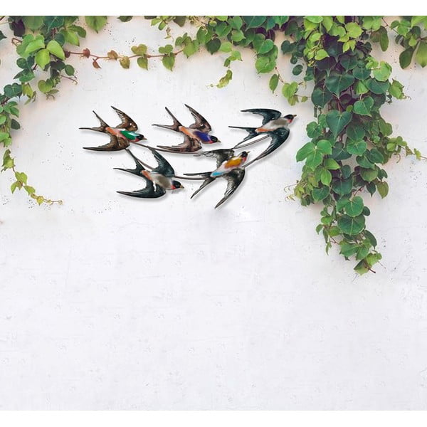 Spina da giardino decorativa in metallo Swallows - Garden Pleasure-image-1
