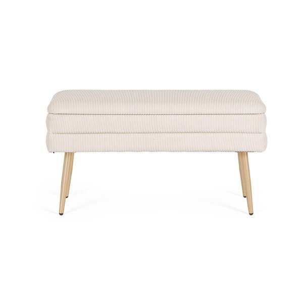 Panchina bianca in imbottito Olga – Bizzotto