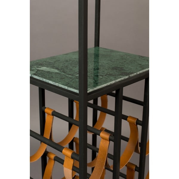 Portabottiglie verde e nero per 9 bottiglie Mil - Dutchbone-image-1