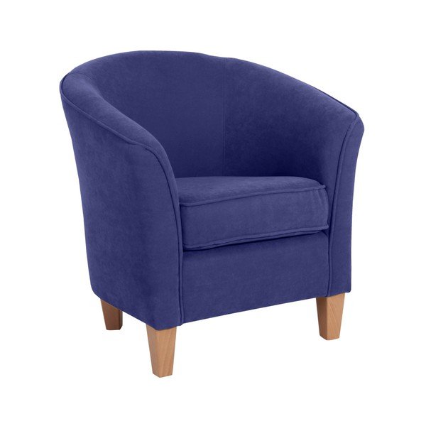 Poltrona blu Livia - Max Winzer