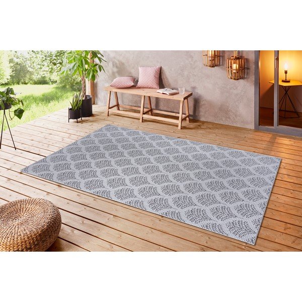 Tappeto grigio per esterni Mosca, 160 x 230 cm - Ragami-image-1