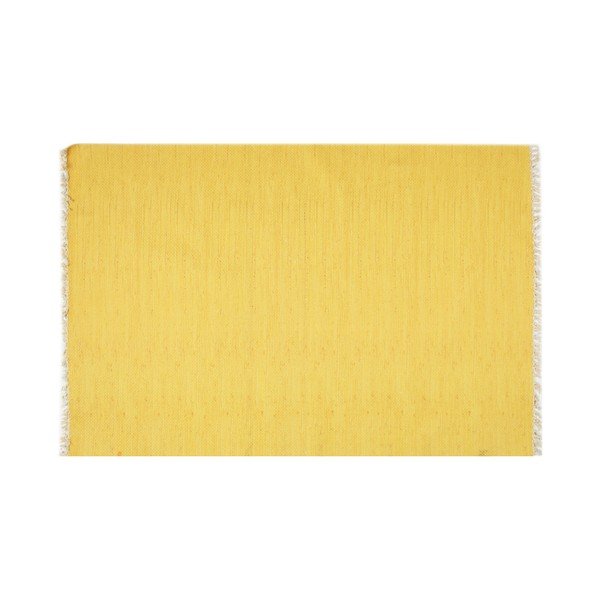 Tappeto giallo Eco Rugs Yolk, 80 x 150 cm - Eko Halı-image-1
