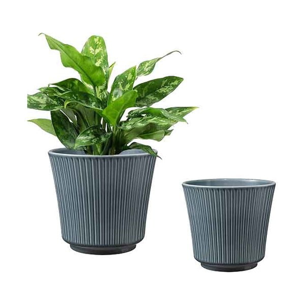 Coprivaso in ceramica ø 16 cm Delphi - Big pots-image-3