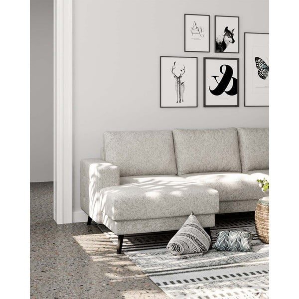 Divano angolare crema (angolo destro) Fynn - Ghado-image-1