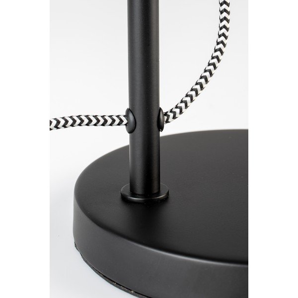 Lampada da tavolo nera Landon - White Label-image-3