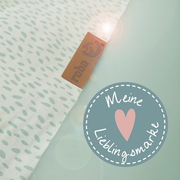 Palestrina per bambini verde chiaro 100x100 cm Woodland Buddies – Roba-image-2