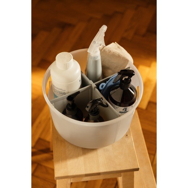 Organizer da bagno in plastica girevole – Casa De Engel-image-3