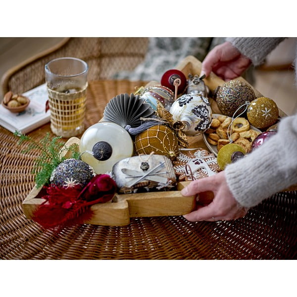 Palline di Natale in vetro in set da 2 Petri - Bloomingville-image-1