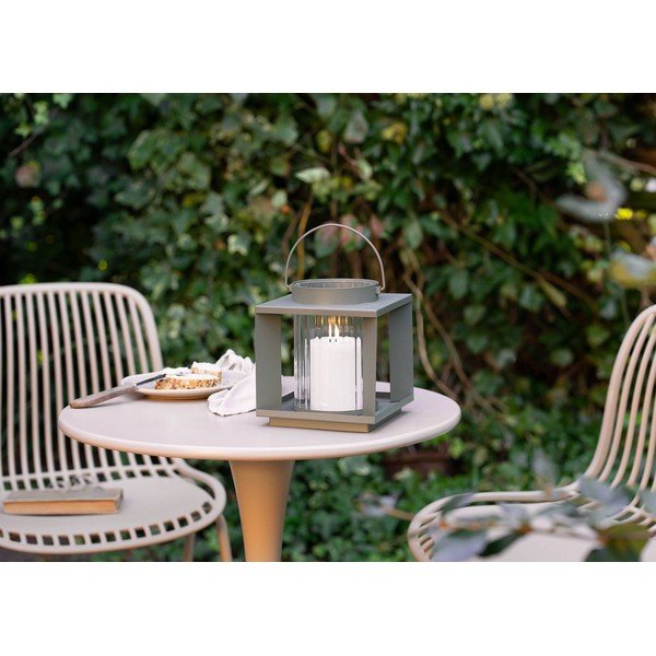 Lanterna in metallo/in vetro (altezza totale 20,5 cm) Lohals – House Nordic-image-2