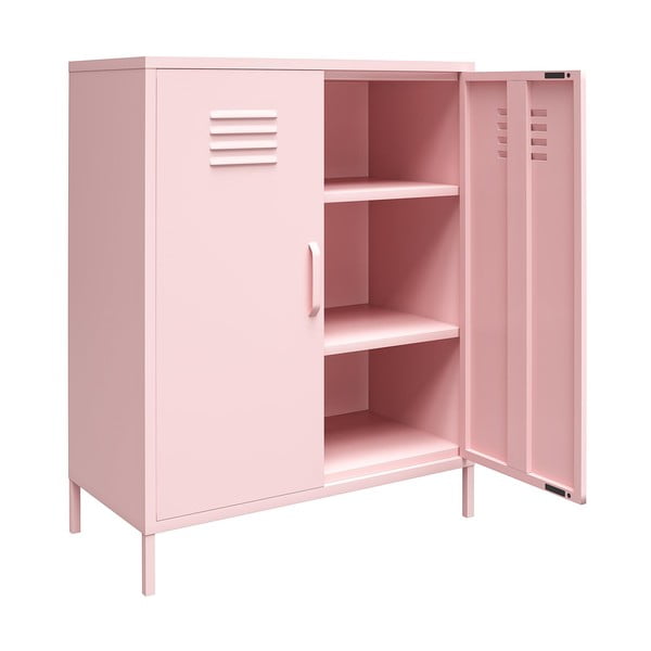 Mobile in metallo rosa 80x101 cm Cache - Novogratz-image-3