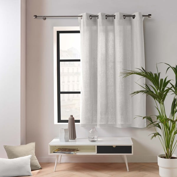 Tenda bianca 135x180 cm Twily - douceur d'intérieur-image-2