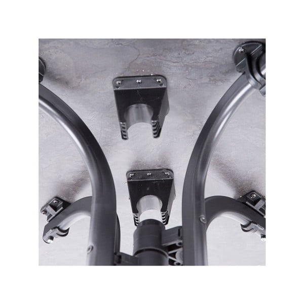 Tavolo da pranzo rotondo da giardino in metallo ø 70 cm Pizarra - Dajar-image-3