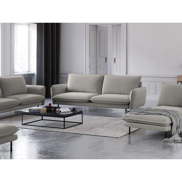 Divano grigio chiaro , 230 cm Vienna - Cosmopolitan Design-image-1