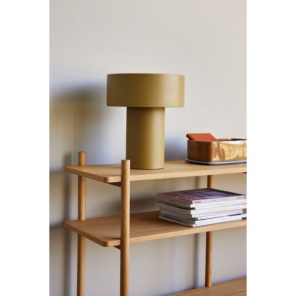 Lampada da tavolo cachi (altezza 37 cm) Aki - Hübsch-image-1