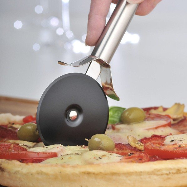 Taglierina per pizza in acciaio inox con superficie antiaderente Cromargan®. Profi Plus - WMF-image-1