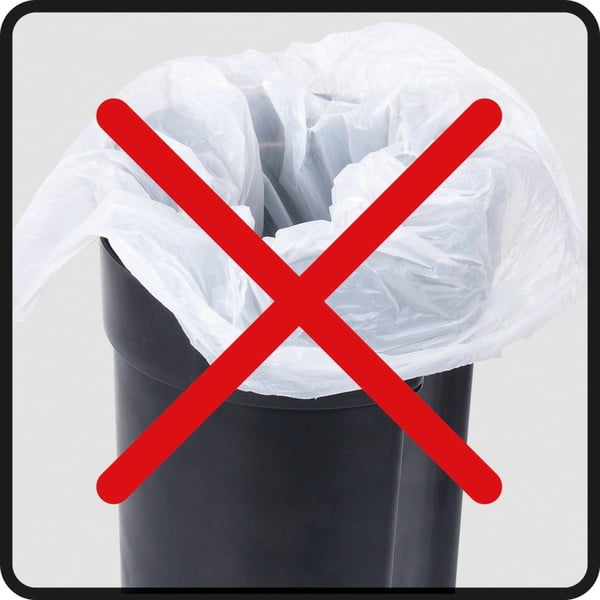 Cestino nero , 5 l Leman - Wenko-image-4