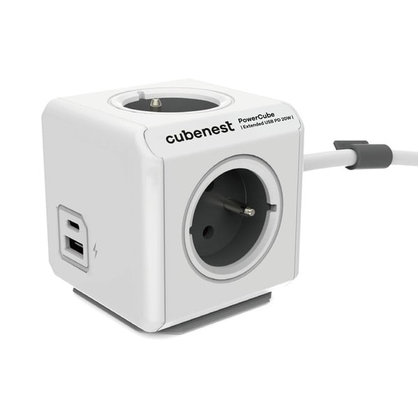 Presa di corrente PowerCube Extended USB - Cubenest