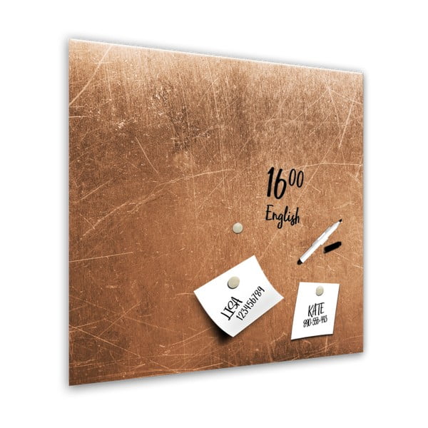 Lavagna magnetica Grigio Rame, 30 x 30 cm - Styler-image-2