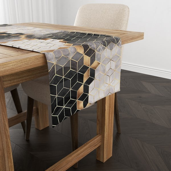 Runner da tavolo 140x45 cm Optic - Minimalist Cushion Covers-image-1