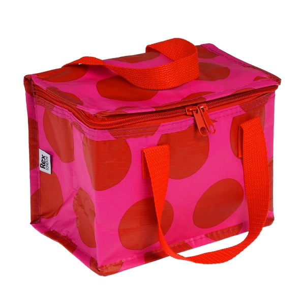 Borsa termica rossa/rosa Spotlight – Rex London