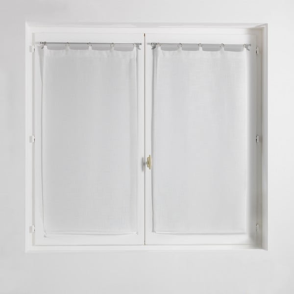 Set di 2 tende in voile bianco 60x90 cm Milza - douceur d'intérieur