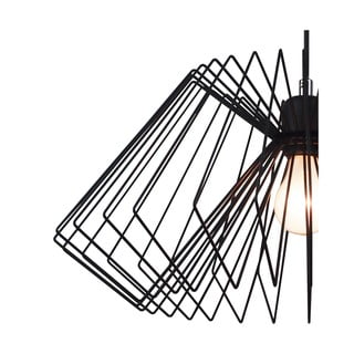 Lampada di arresto nera Cage - Tomasucci