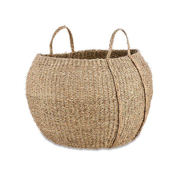 Cesto portaoggetti in seagrass , ø 56 cm Rundi - Nkuku