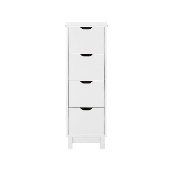 Mobile da bagno bianco , 33 x 100 cm Posta - Støraa