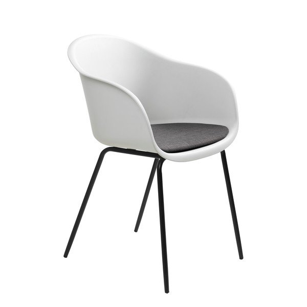 Sedia da pranzo bianca Topley - Unique Furniture