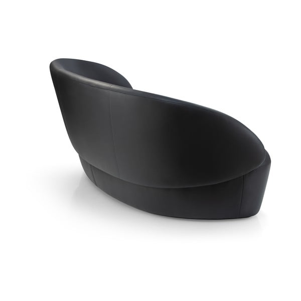 Divano in pelle nera , 214 cm Naïve - EMKO-image-4