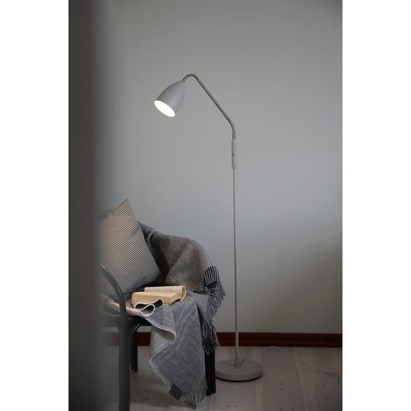 Lampada da terra LED beige con paralume in metallo e intensità regolabile (altezza totale 140 cm) Patro – Markslöjd-image-1