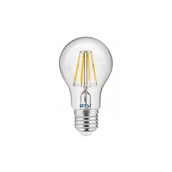 Lampadina con filamenti con luce bianca calda e presa E27, 8 W – GTV