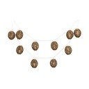 Catena luminosa LED con alimentazione a batteria numero lampadine 10 pz lunghezza totale 180 cm Carlisle – House Nordic