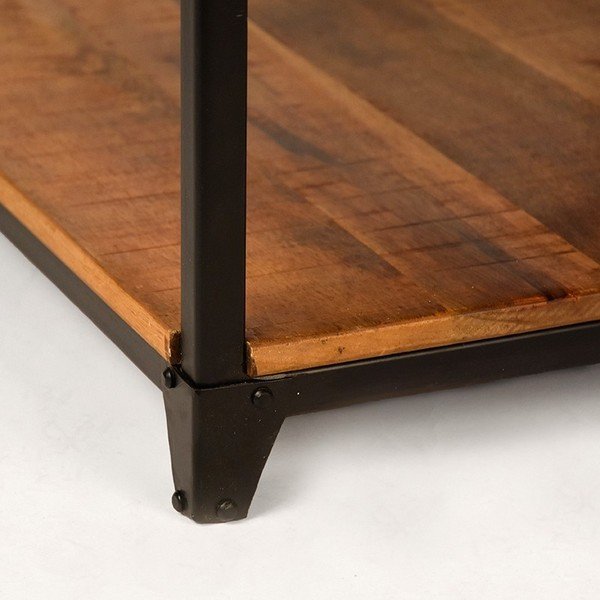 Odkládací stolek s deskou z mangového dřeva LABEL51 Sturdy, šířka 60 cm-image-1