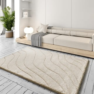 Tappeto color crema 60x120 cm Molier – Universal