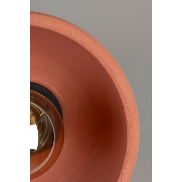 Lampada da parete in colore nero salmone Zahra - Dutchbone-image-4