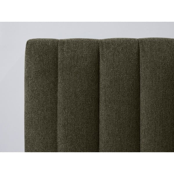 Letto matrimoniale verde scuro/naturale con griglia 180x200 cm Oceane - Bobochic Paris-image-4