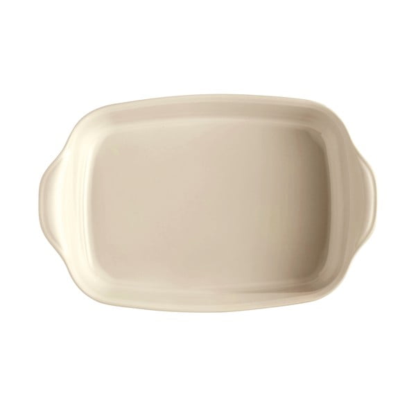 Piastra rettangolare in ceramica crema Ultime, 42,5 x 28 cm Ultimate - Emile Henry-image-2