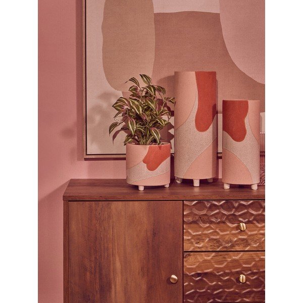 Credenza colore naturale scuro 114x70x39 cm Frida – Premier Housewares-image-4