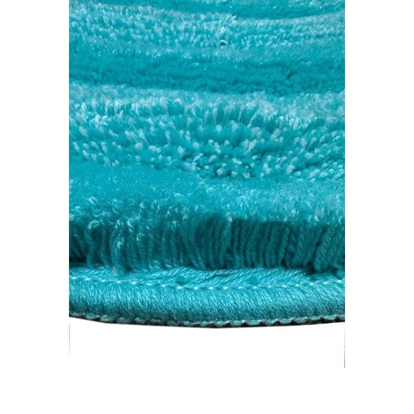 Tappetino da bagno verde chiaro 90x90 cm - Foutastic-image-1