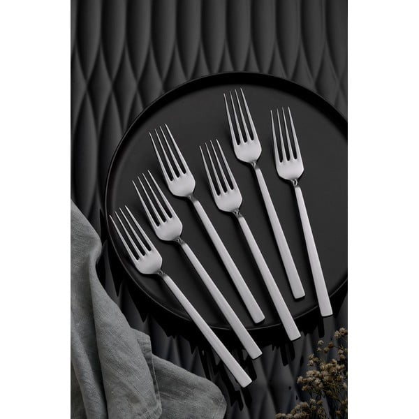 Posate argentate in acciaio inox 36 pz – Hermia-image-3