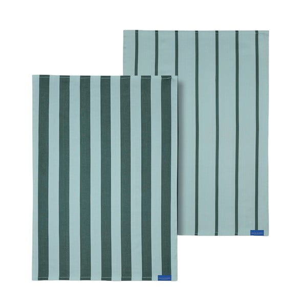 Set di 2 asciugamani in cotone 50x70 cm Stripes - Mette Ditmer Denmark