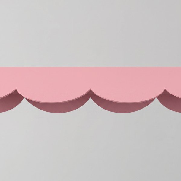 Lampadario LED rosa in alluminio BISCUIT – Thoro-image-3