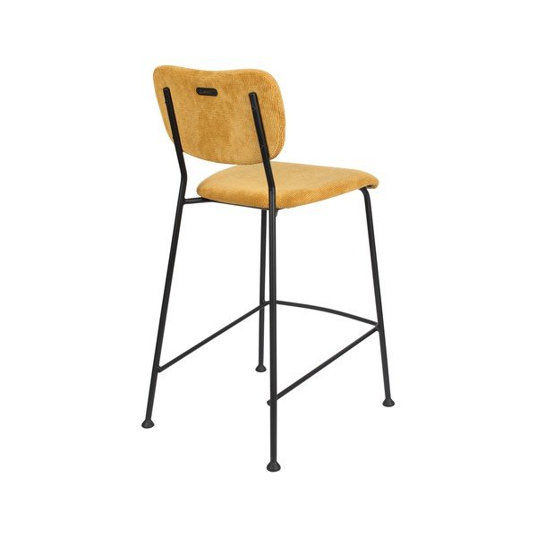 Sgabelli da bar giallo ocra in set di 2 92 cm Benson - Zuiver-image-3