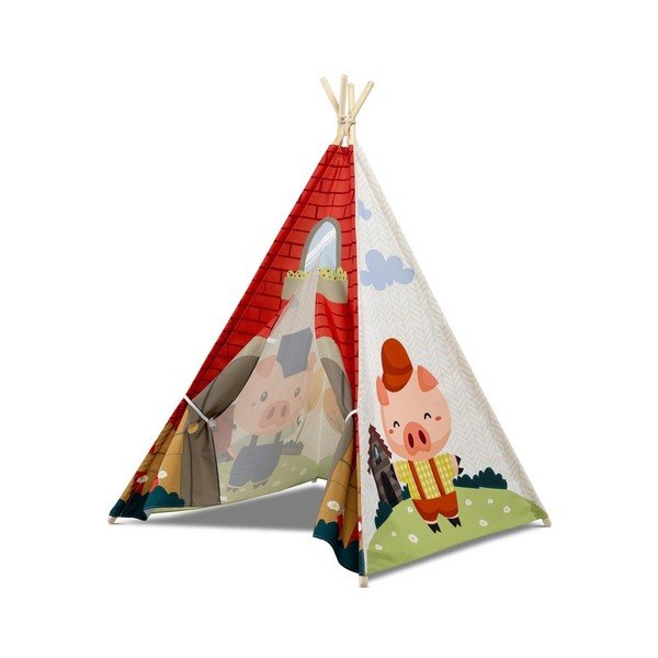 Bavlněné teepee Mr. Fox Little Pigs