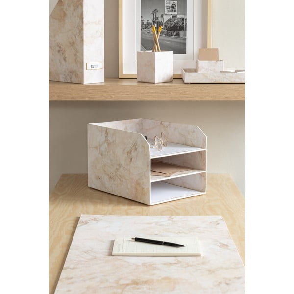 Organizer in cartone per documenti Trey Paper Laminate – Bigso-image-1