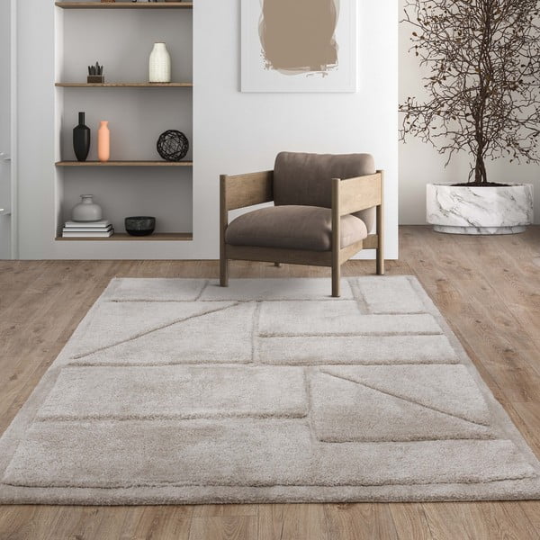 Tappeto in marrone chiaro 200x290 cm Horizon – Asiatic Carpets-image-1