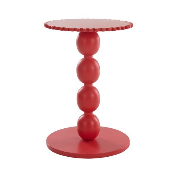 Tavolino rotondo in mango massiccio ø 44 cm Ives – Jotex